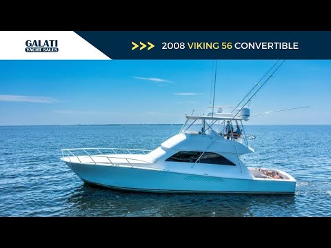 Viking 56 Convertible video