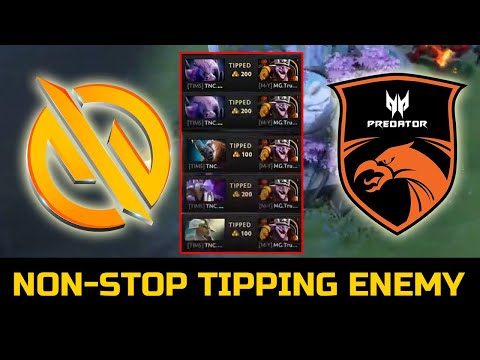 100% TIPPING ENEMY EVERY KILL - TNC VS MG TRUST ESL ONE THAILAND DOTA 2