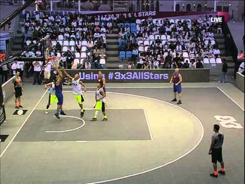 Caracas Barcelona 3x3 basketball