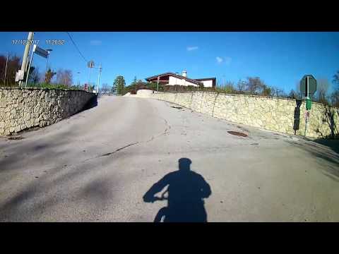 1 giro con action cam monteviale -vicenza-