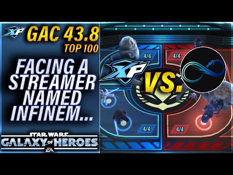 STREAMER MATCHUP vs. INFINEM || GAC 43, MATCH 8 (5v5) (vs. Infinem/Atlas) #swgoh #gac #starwars