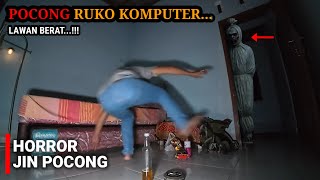 Download lagu HORROR‼️GANASNYA TEROR POCONG RUKO KOMPUTER || EL ADVENTURE UJI NYALI  mp3