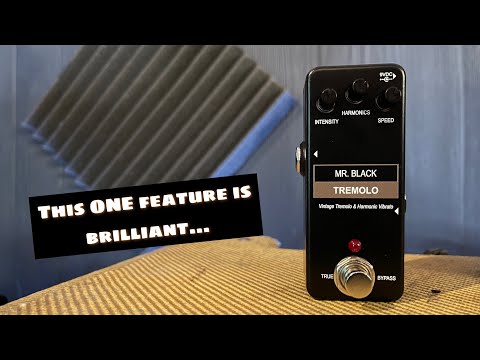 Mr. Black Mini Tremolo