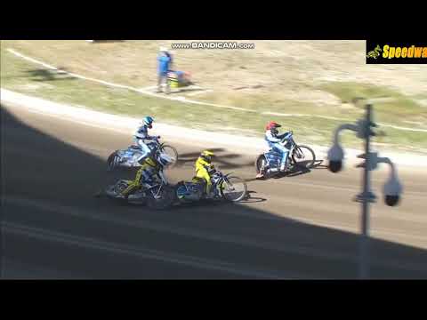 Sturz/Crash/Upadek Jonas Seifert Salk (1.Pl. Liga Speedway)