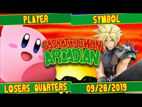 player (Kirby) vs. Symbol (Cloud) - Losers Quarters - SK Arcadian