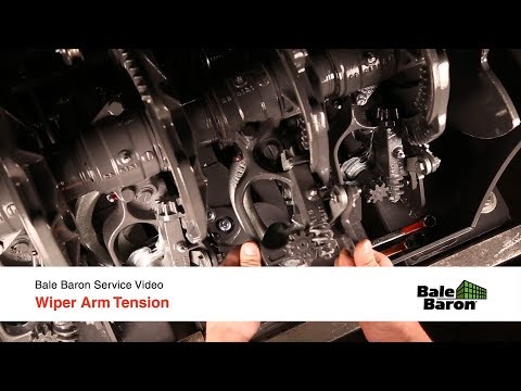 Marcrest Service Video - Wiper Arm Tension
