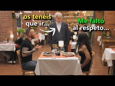 CARLOS SOBERA EXPULSA a DOS SOLTEROS por FALTARSE AL RESPETO... 😱 First Dates 2025