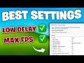 BEST NVIDIA Control Panel Settings For GAMING 2025