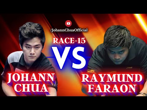 JOHANN CHUA VS RAYMUND FARAON RACE15 | 10 BALLS PART 2
