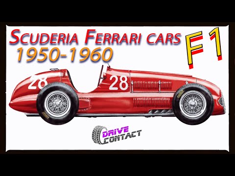 The Complete History of Ferrari's 1950s F1 Cars | Ascari, Fangio & Hawthorn's Championship Machines