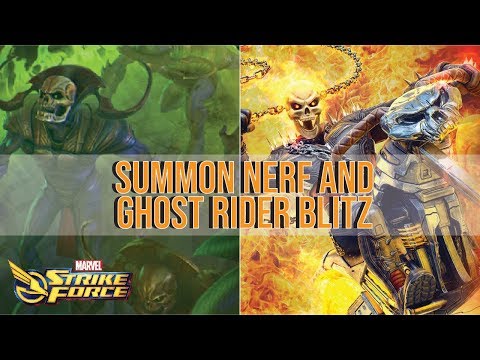 Summon Nerf, Red Star Rework, and Ghost Rider Blitz ∣ Marvel Strike Force