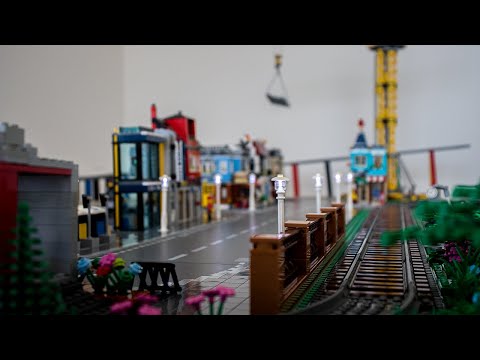 Lego Stadt (Teil 20) Die Stadt wird beleuchtet