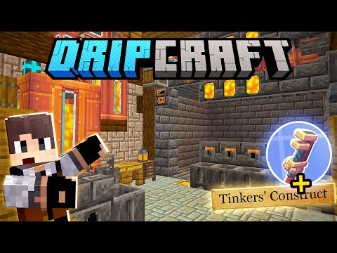 ❄️ DRIPCRAFT! THE MOST AUTOMATIC TINKERS FURNACE EVER! #47