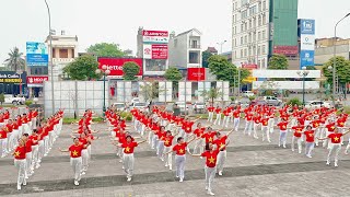 Đồng diễn DVTT chào mừng 70 năm chiến thắng Điện Biên Phủ/ P Hoàng Văn Thụ- TP Thái Nguyên