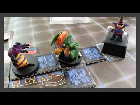 Yu-Gi-Oh! Dungeon Dice Monsters board game review with Evan & Mike