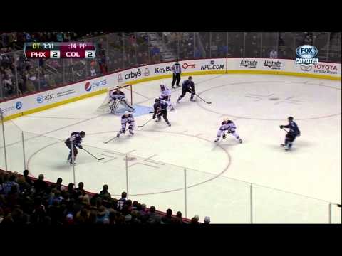 Full OT Shane Doan goal Feb 11 2013 Phoenix Coyotes vs Colorado Avalanche NHL Hockey