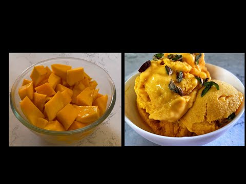 Easy 3 Ingredient Mango Ice Cream Recipe|| Full Recipe Video Link In The Description Box|| #shorts