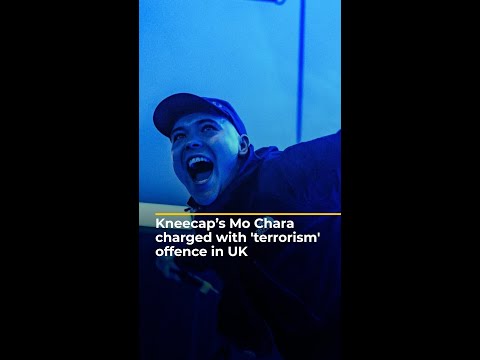 Member of Irish rap band Kneecap charged with ‘terrorism’ offence | AJ#shorts