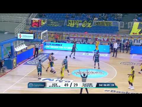 AEK-Sassari / Highlights