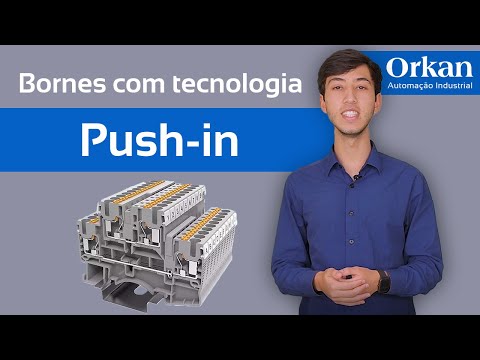 Montagens 300% mais rápidas e conexões imunes a vibrações? Bornes Push-in