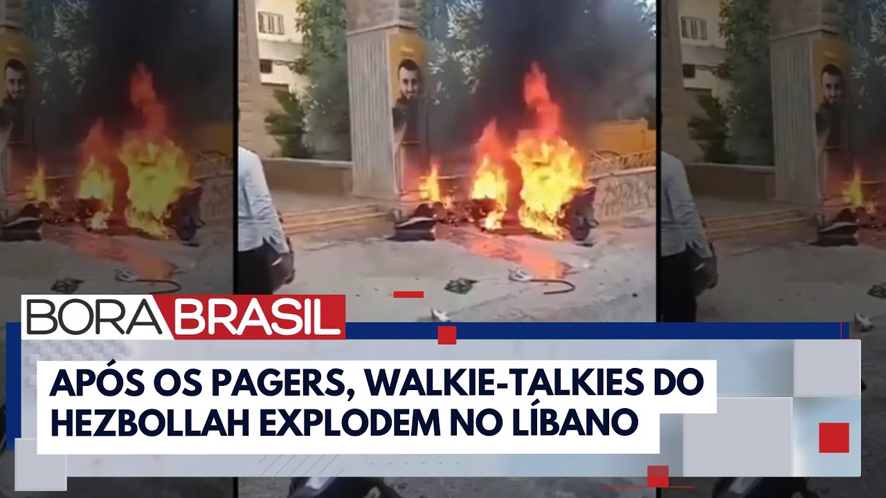 Walkie-talkies do Hezbollah explodem e deixam mortos no Líbano I Bora Brasil