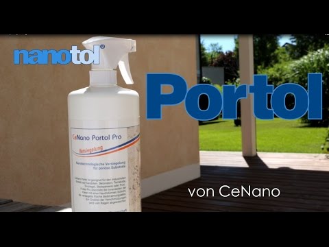 Portol Pro Nano Steinversiegelung von CeNano