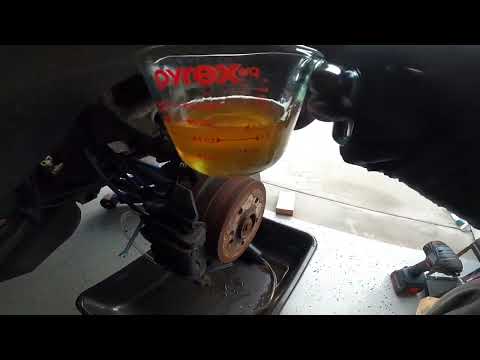 Mercedes Ml350 W163 brake bleeding tips