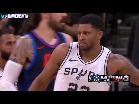 Paul George Full Highlights 2018.03.29 OKC Thunder at SA Spurs 26 7 6 4 Stls | FreeDawkins