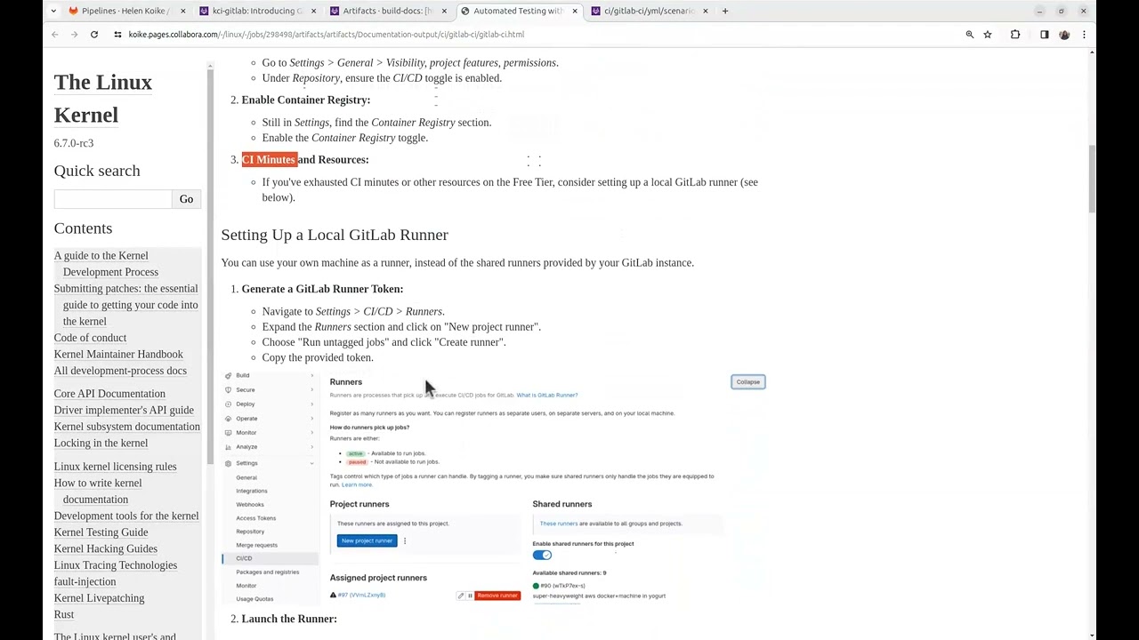 kci-gitlab: GitLab-CI pipeline for Linux Kernel testing