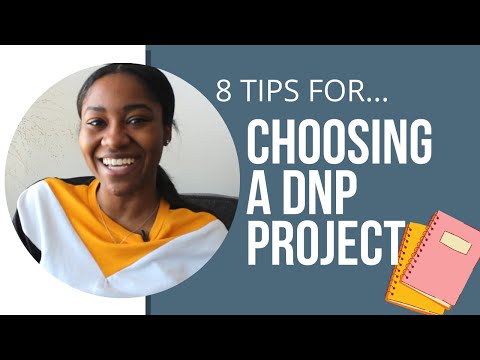 8 Tips for Choosing a DNP Project! | Nurse Practitioner Journey