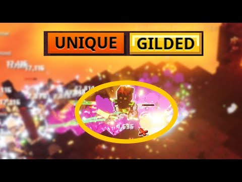 My First UNIQUE/GILDED Armor Item & How Many Ancient Mobs Can Spawn? | Minecraft Dungeons
