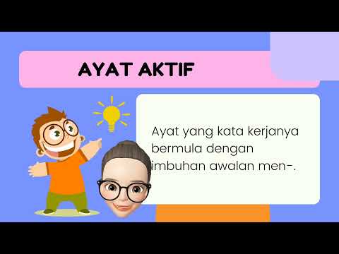 Ayat Aktif - Bahasa Melayu Tahun 4