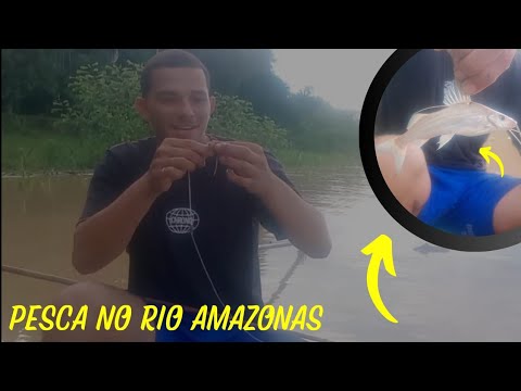 PESCA NO RIO AMAZONAS | E MUITO ADRENALINA 😱