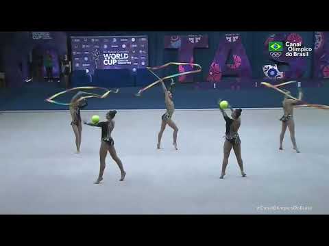 AUSTRALIA Group AUS 3 Ribbon 2 Ball FINALS WORLD CUP TASHKENT 2023