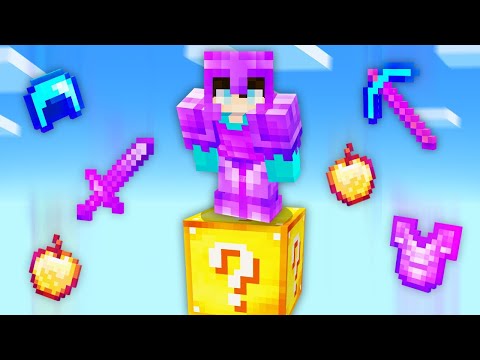 ZOSTALIŚMY Uwięzieni Na JEDNYM LUCKY BLOKU w Minecraft