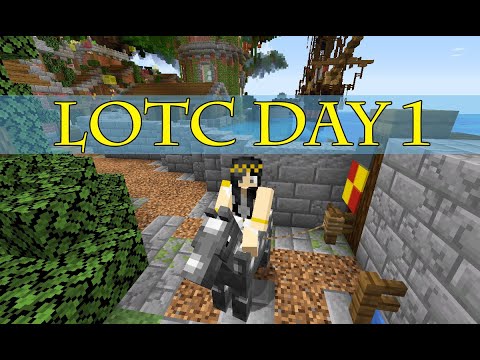 Arcanemuse - Lord of The Craft - Day 1 - (Minecraft Roleplaying Server)