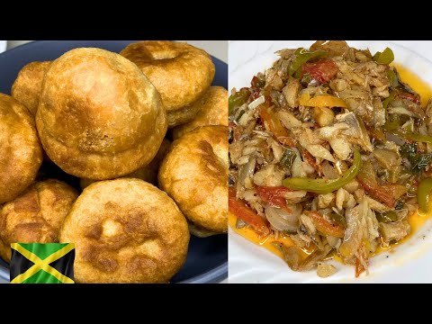 How To Make A Perfect & Fluffy Fried Dumplings With Mouth Watering Salt fish! | Val’s Kitchen