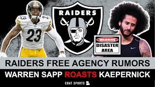 Raiders Rumors On Joe Haden, Danny Shelton, Bryan Bulaga, Warren Sapp Talks Colin Kaepernick Workout