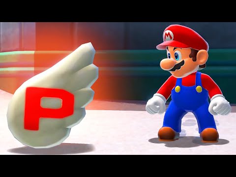 What happens when Mario collects the P-Wing in Bowser's Fury