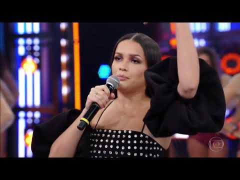 Juliette no Faustão cantando "Deus me proteja de mim"