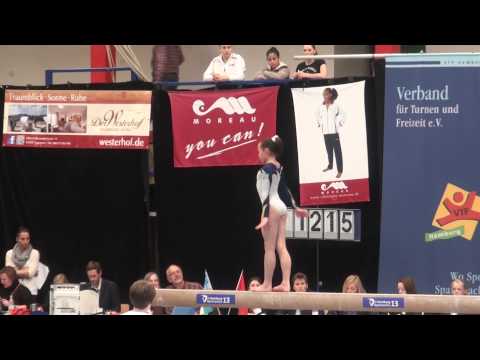 Hamburg Gymnastics 2013 Qualifikation - UZB - Kseniya Kim - Bb
