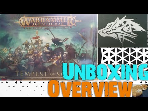 👑 Unboxing & Overview of Tempest of Souls starter set for Warhammer Age of Sigmar 2nd edition by GWS