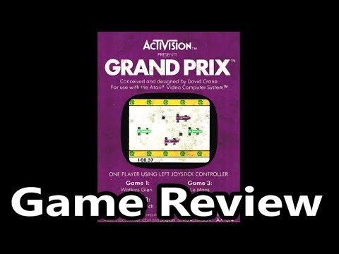 Grand Prix Atari 2600 Review - The No Swear Gamer Ep 587