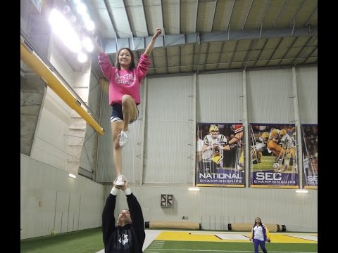 Cheer - How To Become An Advanced Level 5 Flyer At Home