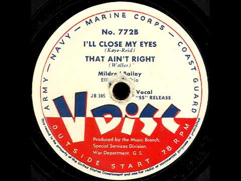 V-Disc 772 Jack Teagarden, Mildred Bailey