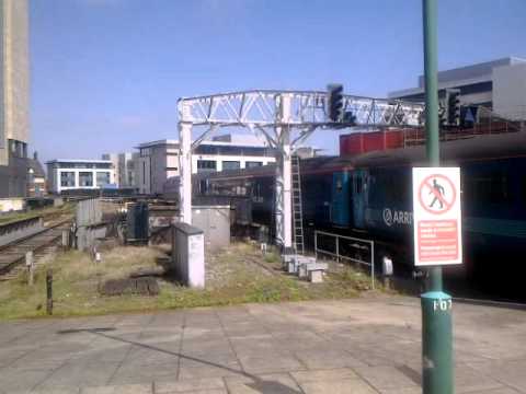 57313 WAG Express departs platform 2 - Cardiff Central 22/07/2011