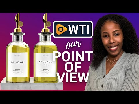 Olive Oil Dispenser Bottle For Kitchen With Silicone Tray & 40 Labels - WTI product video review