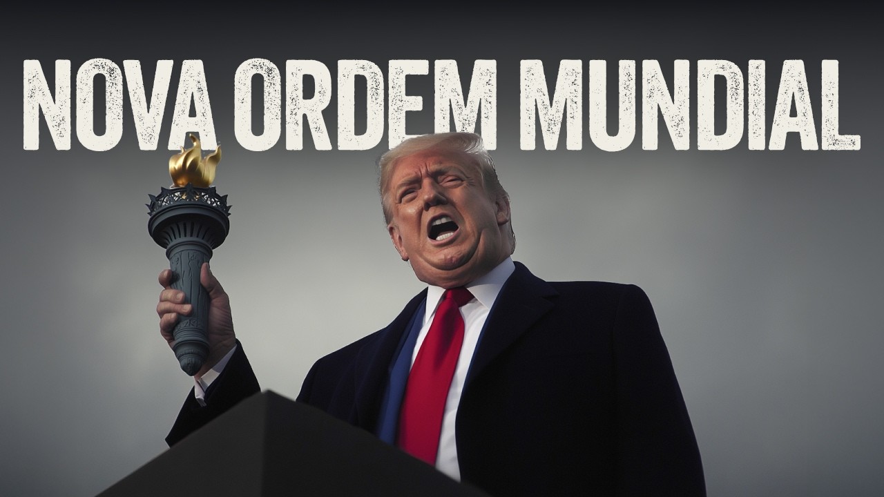 Film still from O Plano Bizarro de Donald Trump, selected work by Théo Miranda