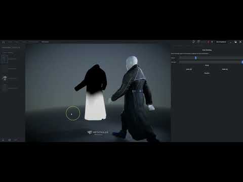 MetaTailor to Metahuman Cloth Physics