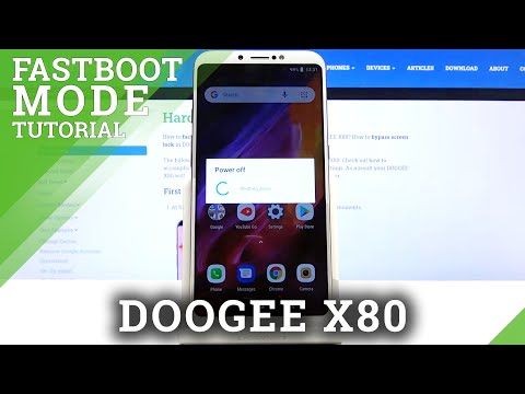 How to Activate Fastboot Mode in Doogee X80 - Boot into Android Fastboot
